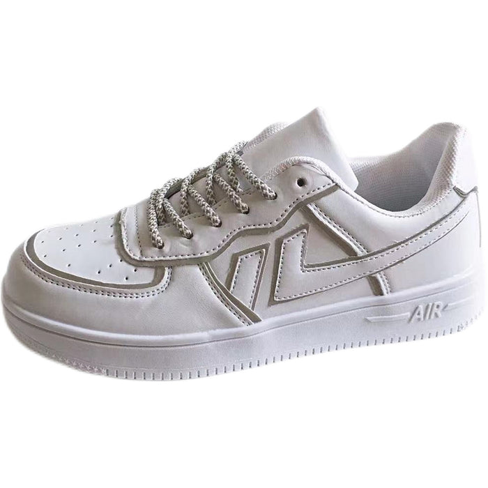 Reflective White Shoes For Men