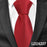Pinstripe Classic Plain Polyester Tie Set Fashion 6cm Solid Color Linen Cotton Necktie Bright Ties Pin Clips Clasp Colourful For Men's Clothing Accessories
