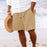 Stripe Print Shorts Summer Fashion Drawstring Sweatpants Casual Clothing For Men