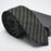 Wool plaid striped tie
