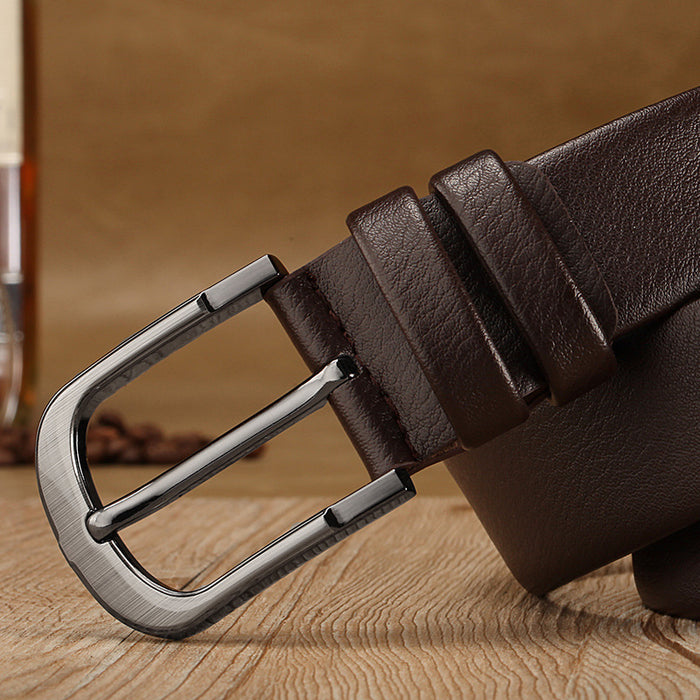 men pin buckle belt