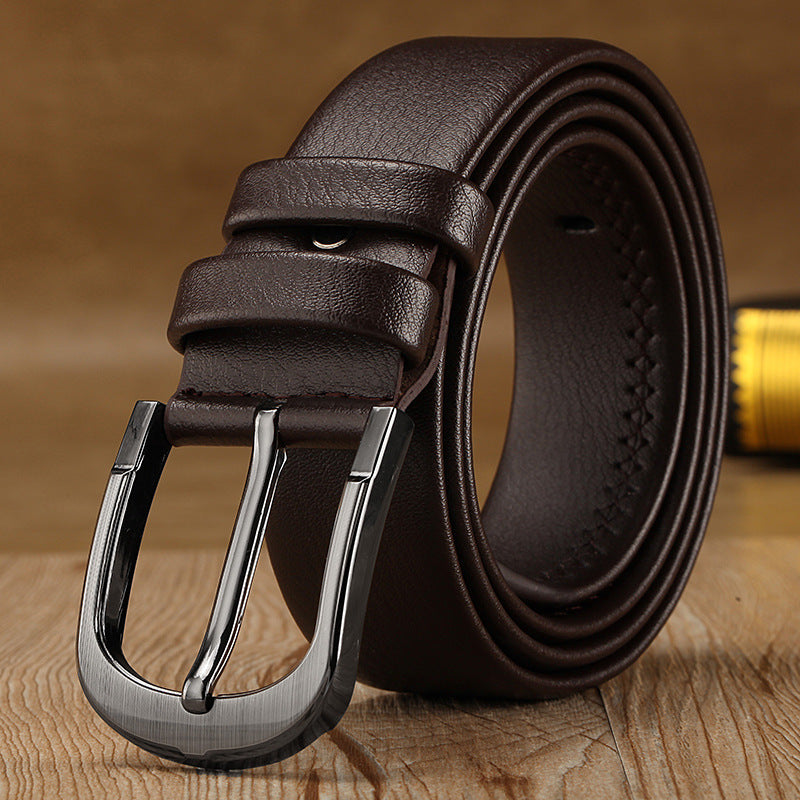 men pin buckle belt