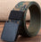 hypoallergenic canvas belt