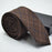 Wool plaid striped tie