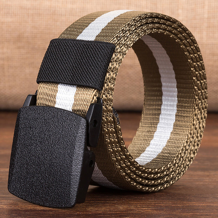 hypoallergenic canvas belt