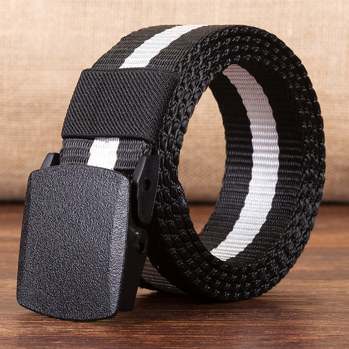 hypoallergenic canvas belt