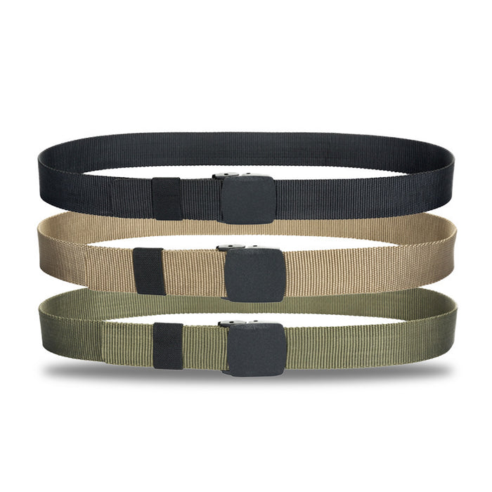 hypoallergenic canvas belt