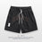 American Casual Sports Men Shorts Cloth Sticker Printing Stylish All-match Loose Three-point Pants