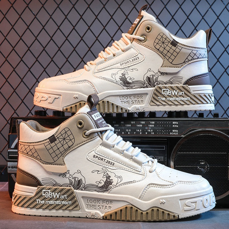 Men's Summer Casual Sports High-top Trendy Shoes
