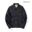 Red Edge Cloth Japanese Retro Overalls Denim Jacket For Men