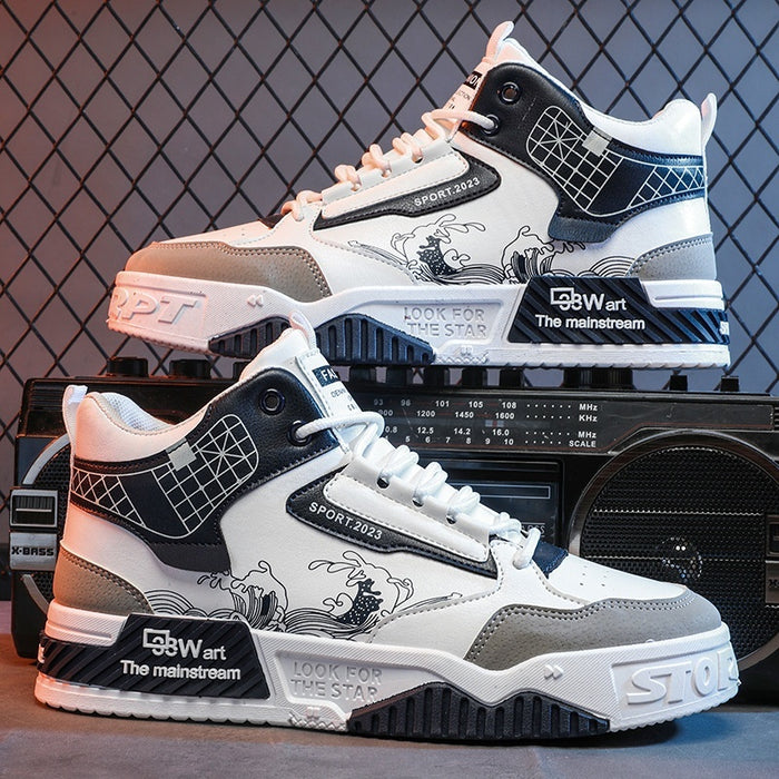 Men's Summer Casual Sports High-top Trendy Shoes