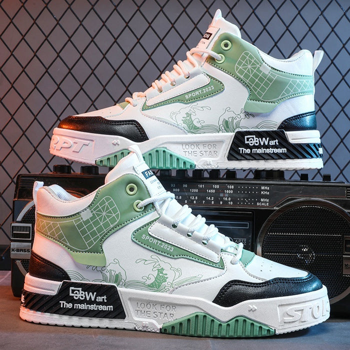 Men's Summer Casual Sports High-top Trendy Shoes